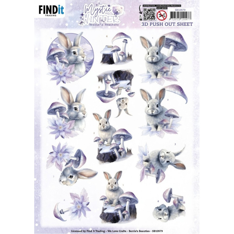 Pushout - Berries Beauties - Mystic Winter - Mystic Rabbits - SB10979