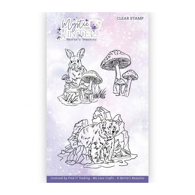 Berries Beauties - Clear Stamp - Mystic Winter - Polar Bear