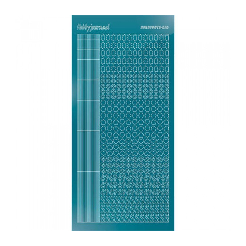 Hobbydots Serie 10 - Mirror Turquoise