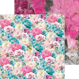 Craft O'Clock - Papirpakke 15x15 - Soulflowers