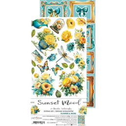 Craft O'Clock - Extras Set - Sunset Mood - Flowers & More