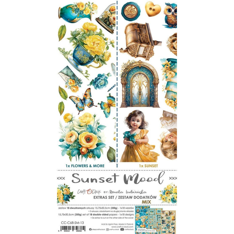Craft O'Clock - Extras Set - Sunset Mood - Mix