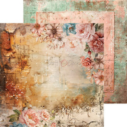 Craft O'Clock - Papirpakke 20x20 - Vintage Sonata