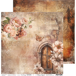 Craft O'Clock - Papirpakke 30x30 - Vintage Sonata