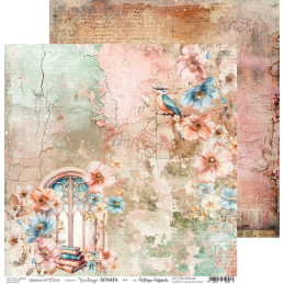 Craft O'Clock - Papirpakke 30x30 - Vintage Sonata