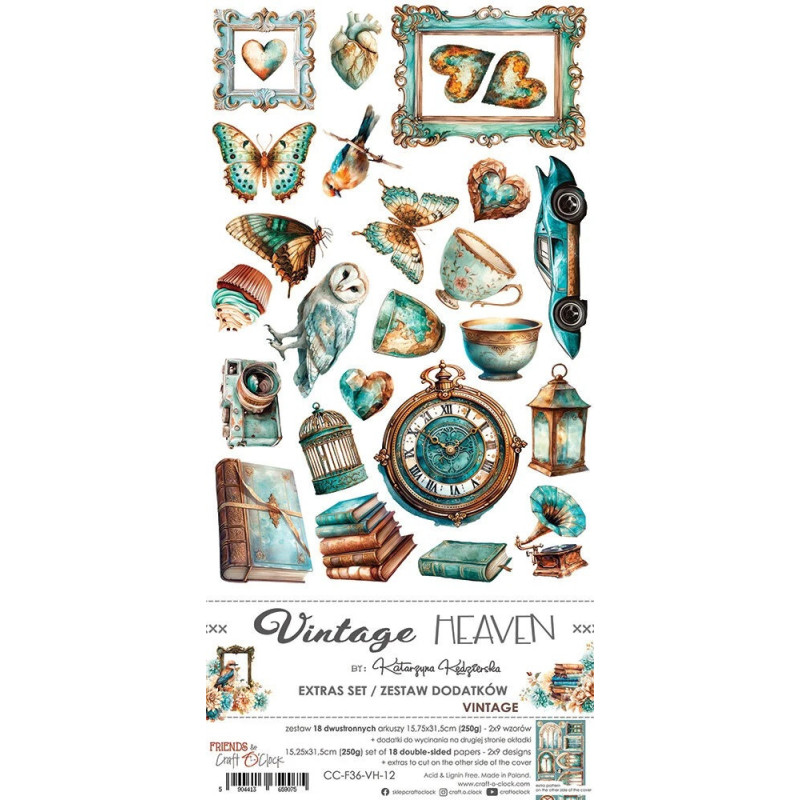Craft O'Clock - Extras Set - Vintage Heaven - Vintage