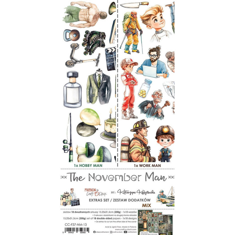 Craft O'Clock - Extras Set - The November Man - Mix