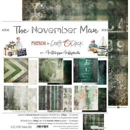 Craft O'Clock - Papirpakke 30x30 - The November Man