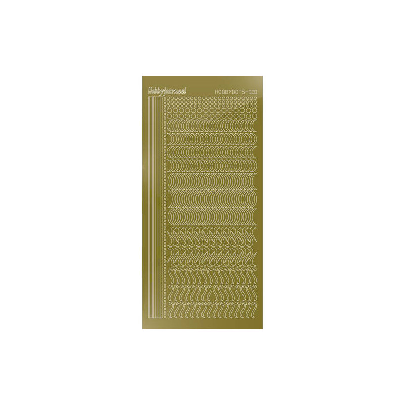Hobbydots Serie 20 - Mirror Gold
