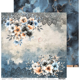 Craft O'Clock - Papirpakke 30x30 - Nighttime Chill