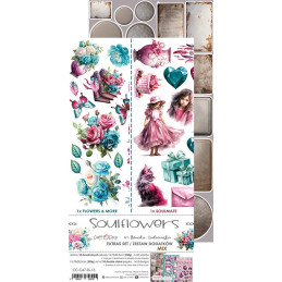 Craft O'Clock - Extras Set - Soulflowers - Mix