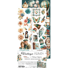 Craft O'Clock - Extras Set - Vintage Heaven - Mix