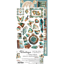 Craft O'Clock - Extras Set - Vintage Heaven - Mix