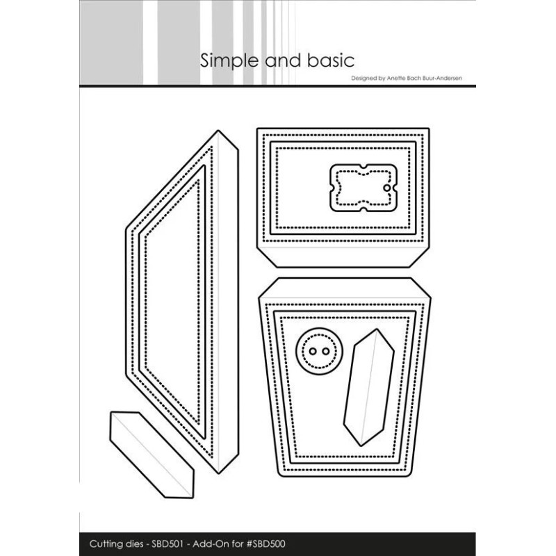 Simple And Basic - Envelope Parts For SBD500 - SBD501