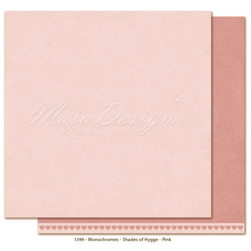 Maja Design - Monochromes - Hygge - Pink - MONO-1399