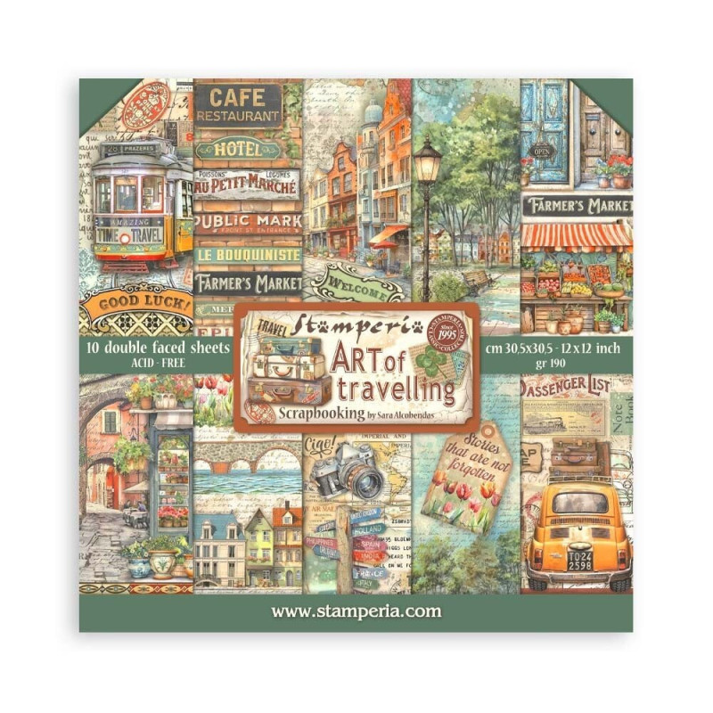 Stamperia - Art Of Travelling - SBBL164
