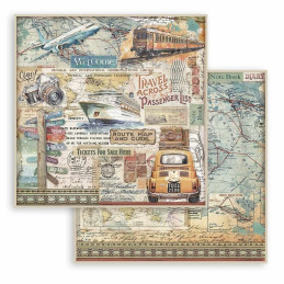 Stamperia - Art Of Travelling - SBBL164