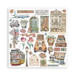 Stamperia - Art Of Travelling - SBBL164