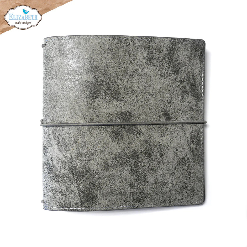 Elizabeth Craft Designs - Art Journal Specials - Square XL - Stonewashed Grey
