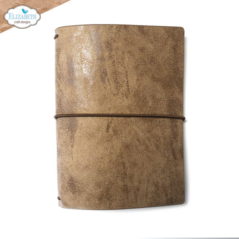 Elizabeth Craft Designs - Art Journal Specials - Passport - Stonewashed Brown