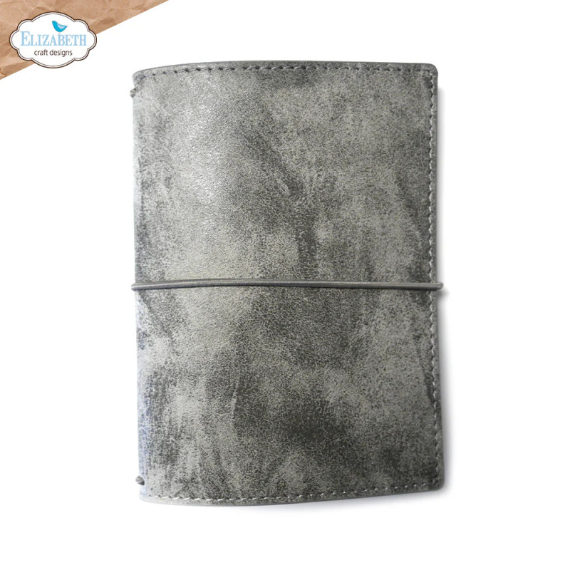 Elizabeth Craft Designs - Art Journal Specials - Passport - Stonewashed Grey