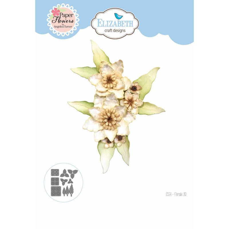 Elizabeth Craft Designs - Paper Flowers - Florals 30