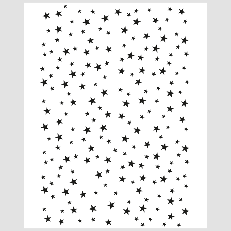 Design5 - Stencil - Stjernehimmel - D500064S