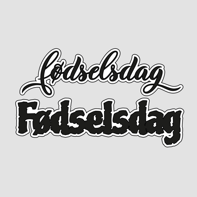 Design5 - Fødselsdag - D500240D