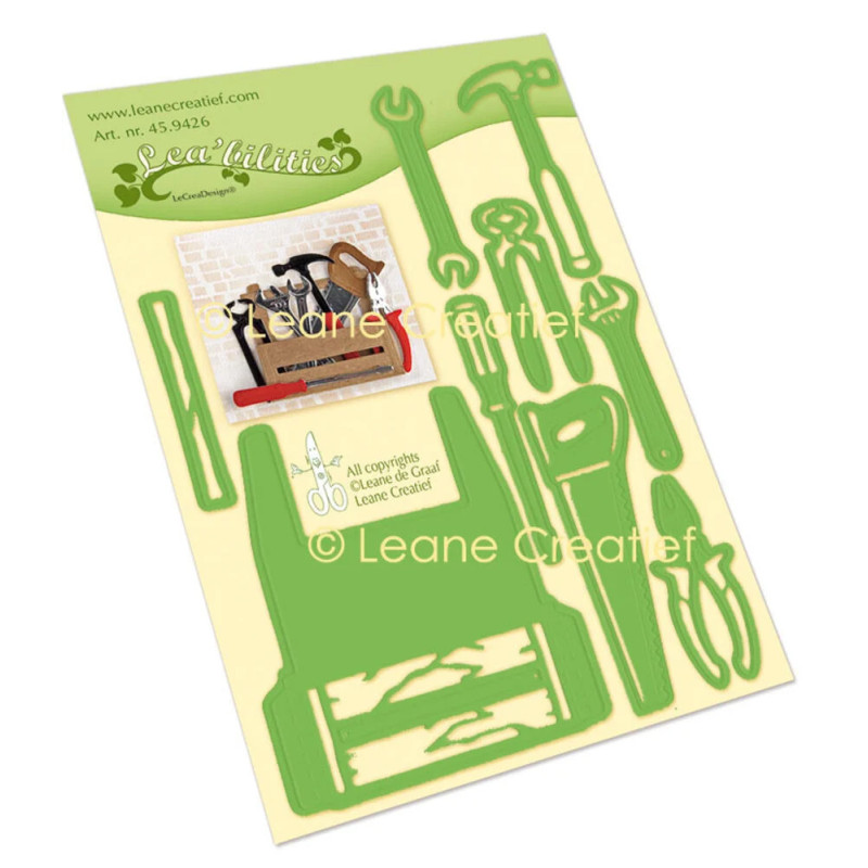 Leane Creatief - Toolbox With Tools - 45.9426