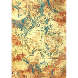 Ciao Bella - Papirpakke A4 - Deluxe Paper Gold - Esprit De Voyage