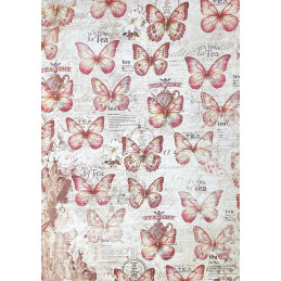 Ciao Bella - Papirpakke A4 - Deluxe Paper Gold - Timeless Moments