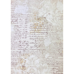 Ciao Bella - Papirpakke A4 - Deluxe Paper Gold - Timeless Moments