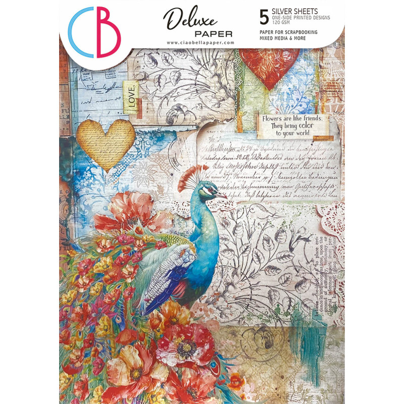 Ciao Bella - Papirpakke A4 - Deluxe Paper Gold - Majestic Dream