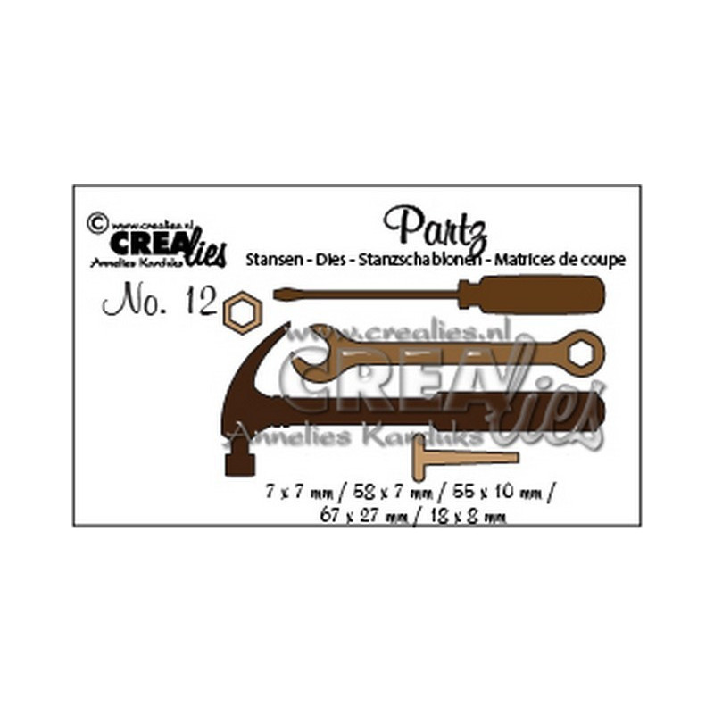 CREAlies - Partz No. 12 - Tools - CLPartz12