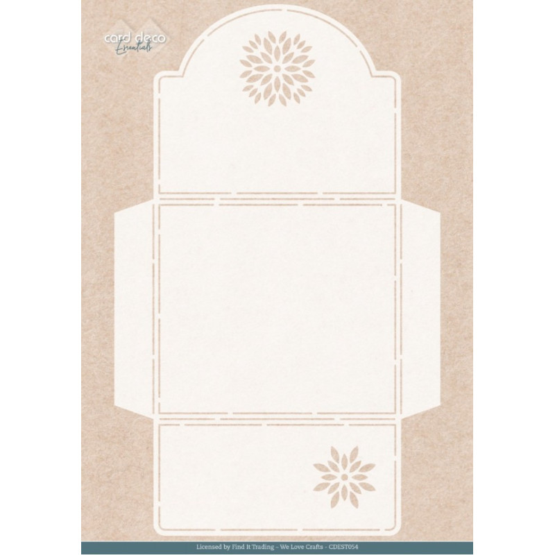 Card Deco Essentials - Stencil A4 - Envelope