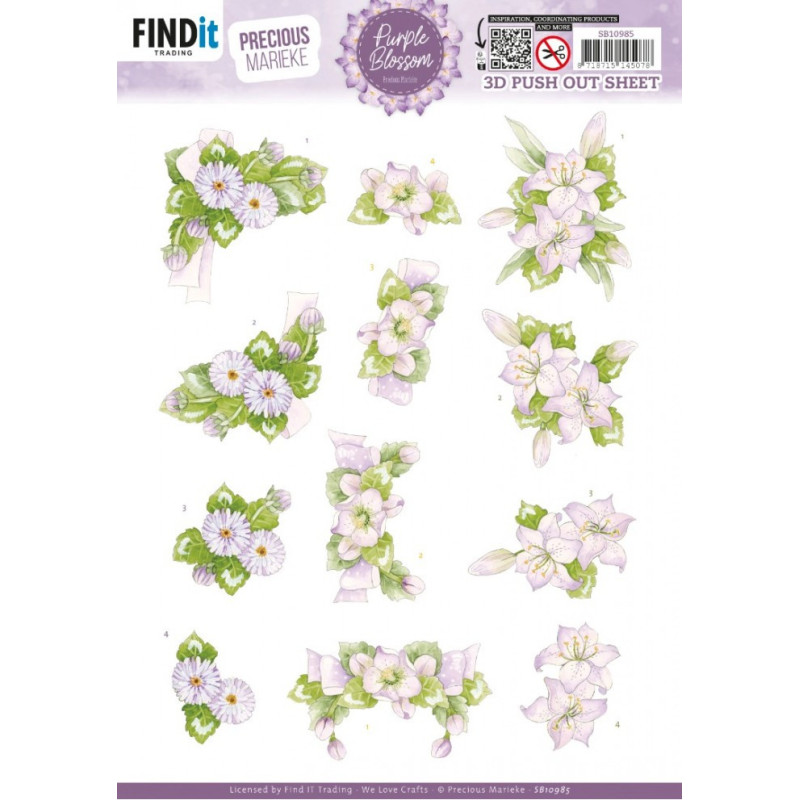 Pushout - Precious Marieke - Purple Blossom - Amethyst - SB10985
