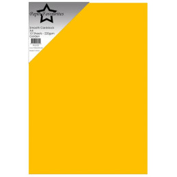 Paper Favourites - Smooth Cardstock A4 - Golden - PFSS703