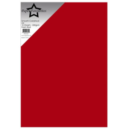 Paper Favourites - Smooth Cardstock A4 - Fresh Red - PFSS704