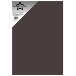 Paper Favourites - Smooth Cardstock A4 - Deep Coffee - PFSS713