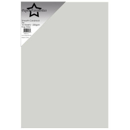 Paper Favourites - Smooth Cardstock A4 - Fog Grey - PFSS715