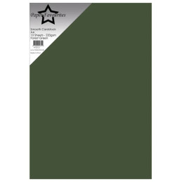 Paper Favourites - Smooth Cardstock A4 - Forest Green - PFSS721