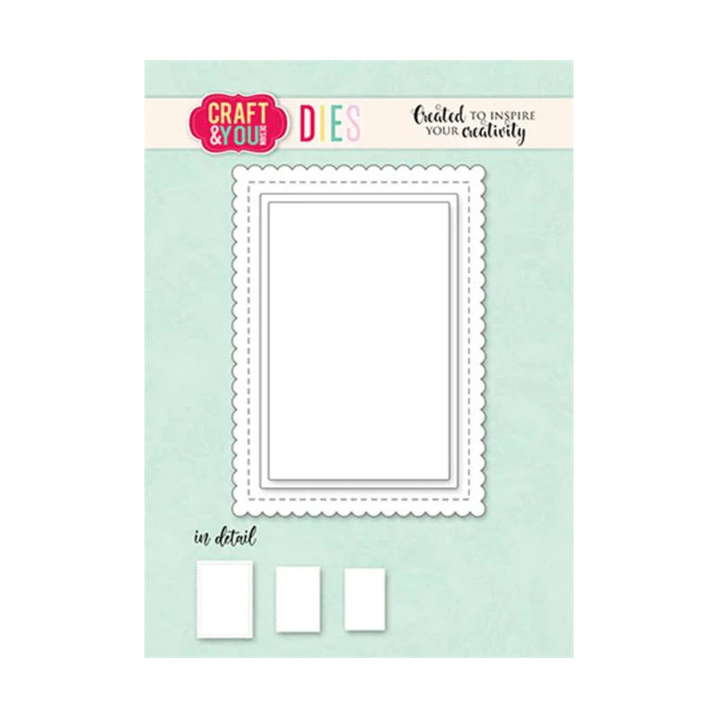 Craft & You - ATC Biscuit Frame - CW323