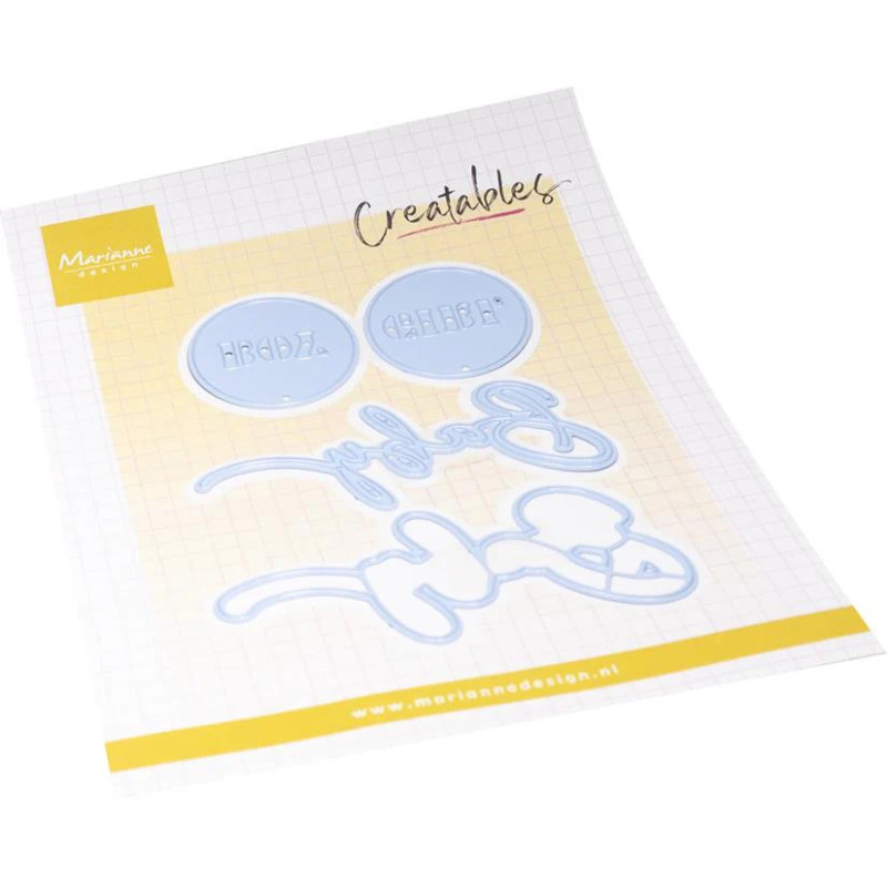 Marianne Design - Creatables - Baby Boy &Girl Text - LR0894