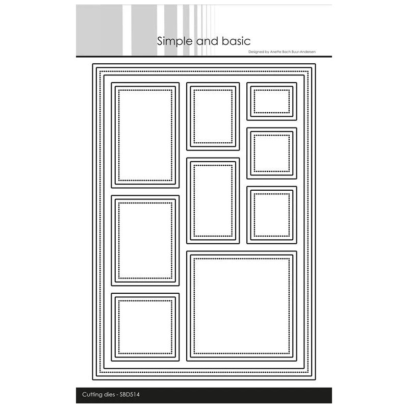 Simple And Basic - A5 Frame w/Windows - SBD514