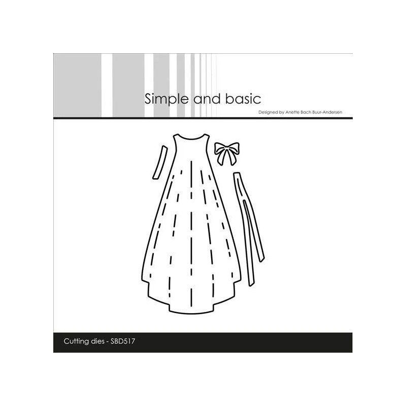 Simple And Basic - Christening Gown - SBD517