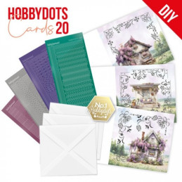 Dot And Do Cards 20 - Lilacs