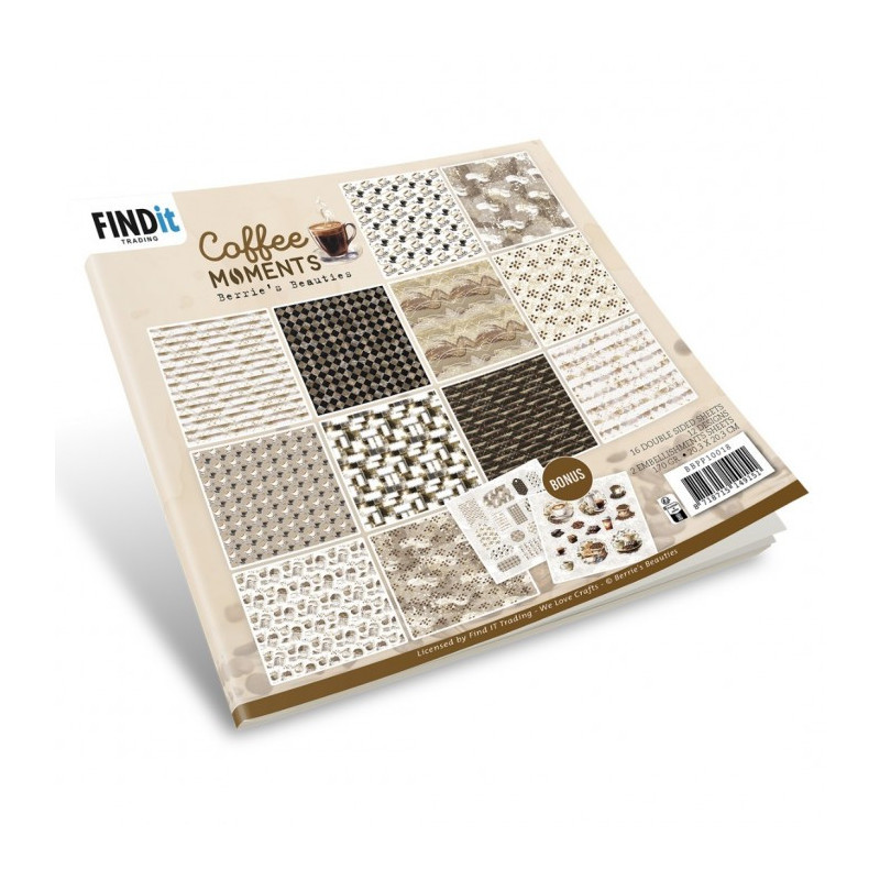 Berries Beauties - Papirblok - Coffee Moments - BBPP10018