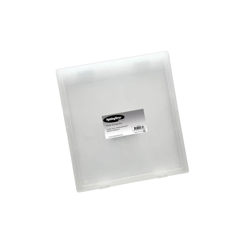 HobbyGros Storage - Plastic Storage Box For Scrapbooking Paper - SS131