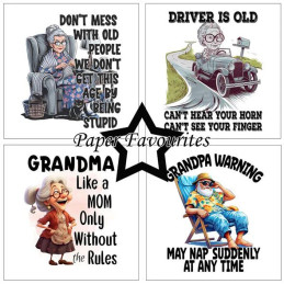 Paper Favourites - Papirpakke 15x15 - Funny Quotes 1 - PF524