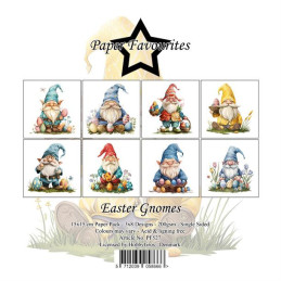 Paper Favourites - Papirpakke 15x15 - Easter Gnomes - PF527